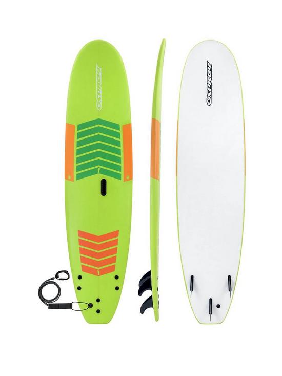 front image of osprey-learn-to-surf-foamie-surfboard-8ft-2