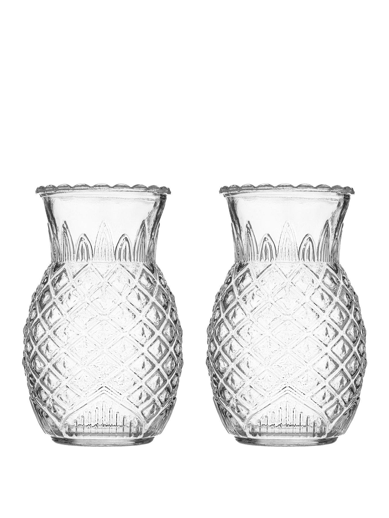 ravenhead-entertain-pineapple-shaped-tropical-cocktail-glasses-ndash-set-of-2