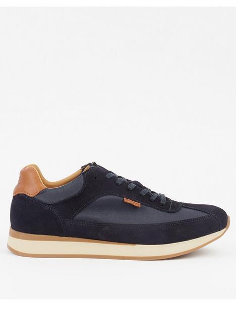 barbour-isaac-suede-panel-trainers-navy
