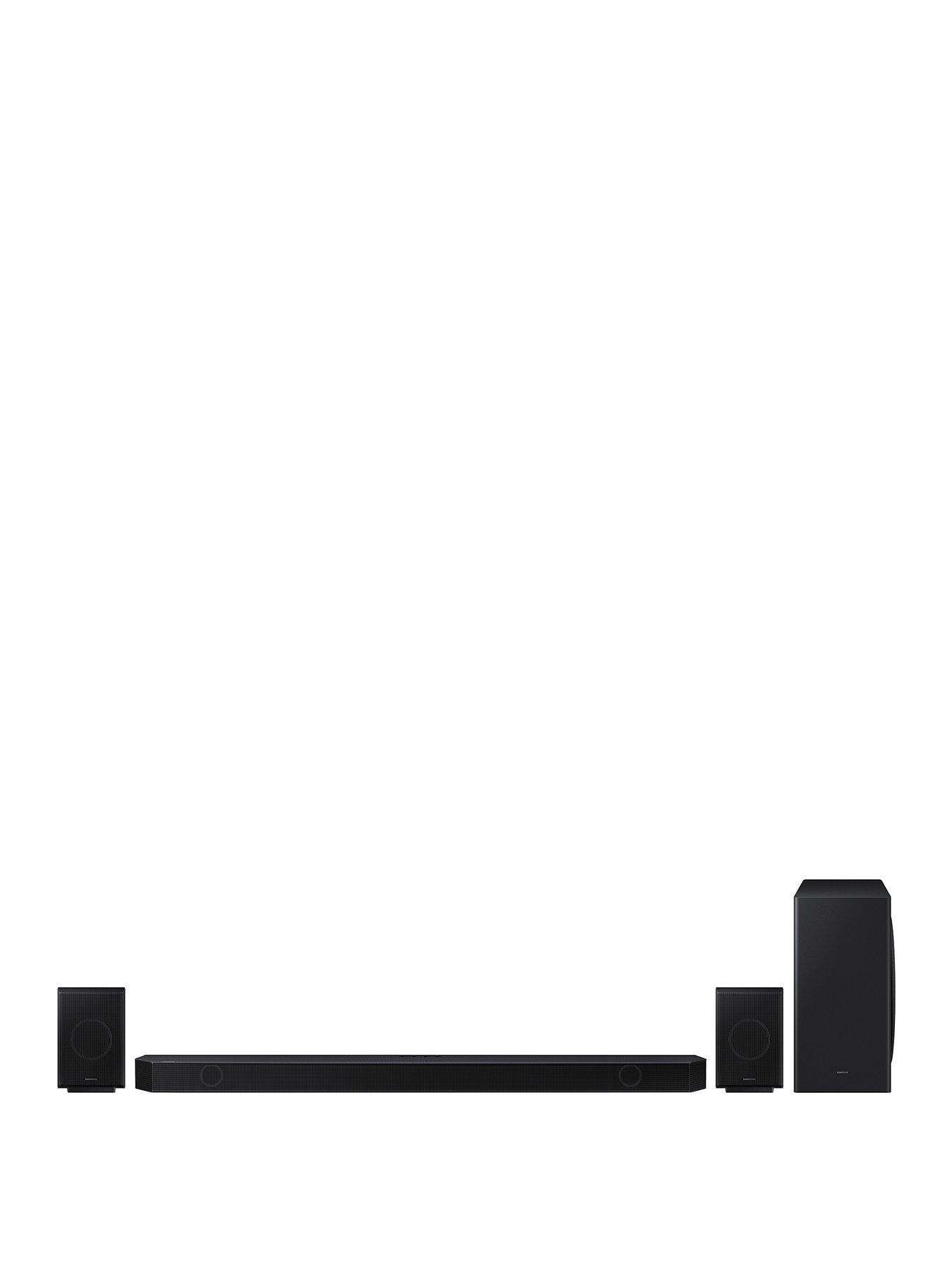 front image of samsung-q-symphony-q930b-914ch-cinematic-dolby-atmos-wi-fi-soundbar-with-subwoofer-rear-speakers-and-alexa-built-in