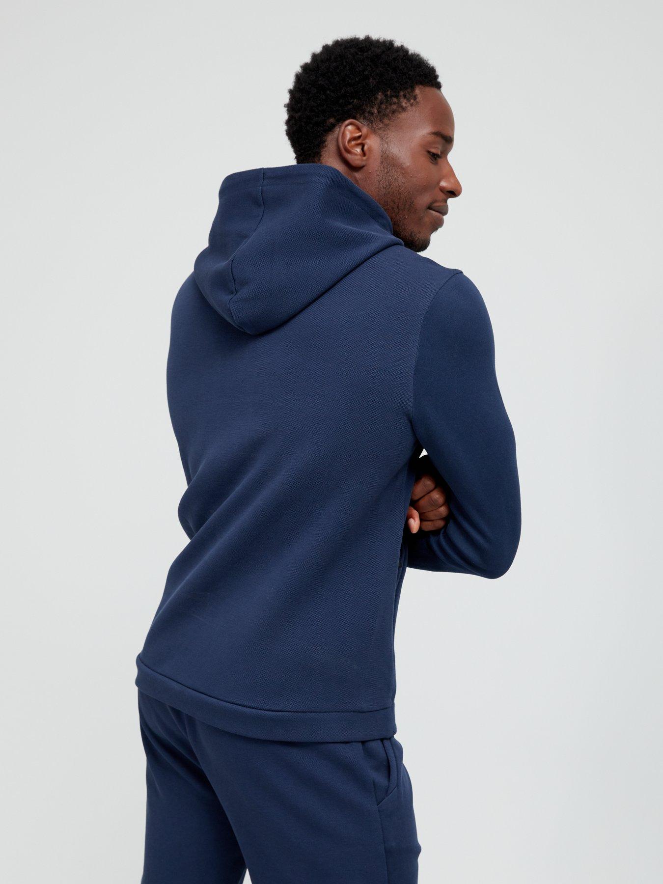 boss soody curved hoodie