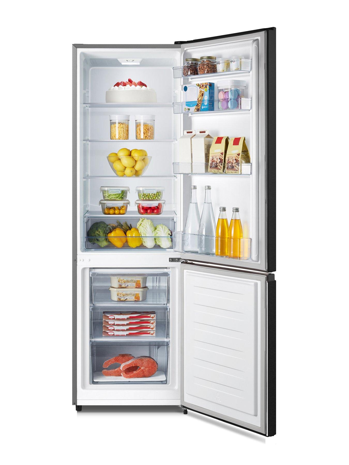 Fridgemaster MC55265AFB 70/30 Fridge Freezer Black
