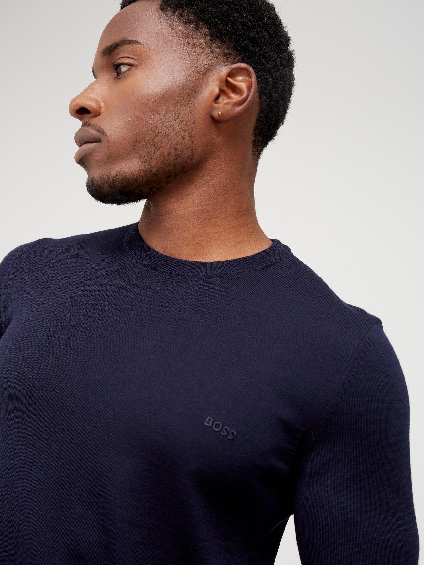  image of boss-botto-l-jumper-dark-blue