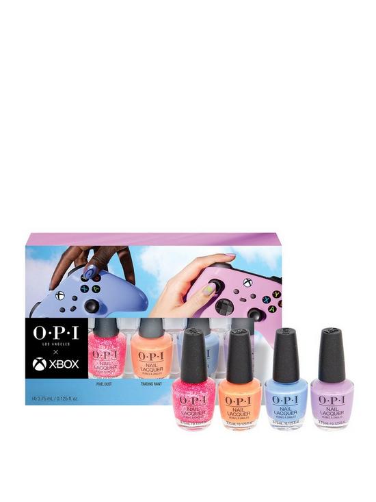 front image of opi-4-piece-xbox-mini-pack