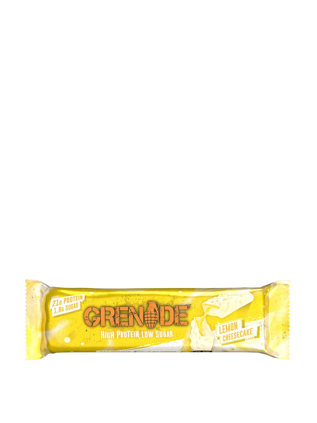 GRENADE Protein Bars Lemon Cheesecake (Box of 12) | littlewoods.com