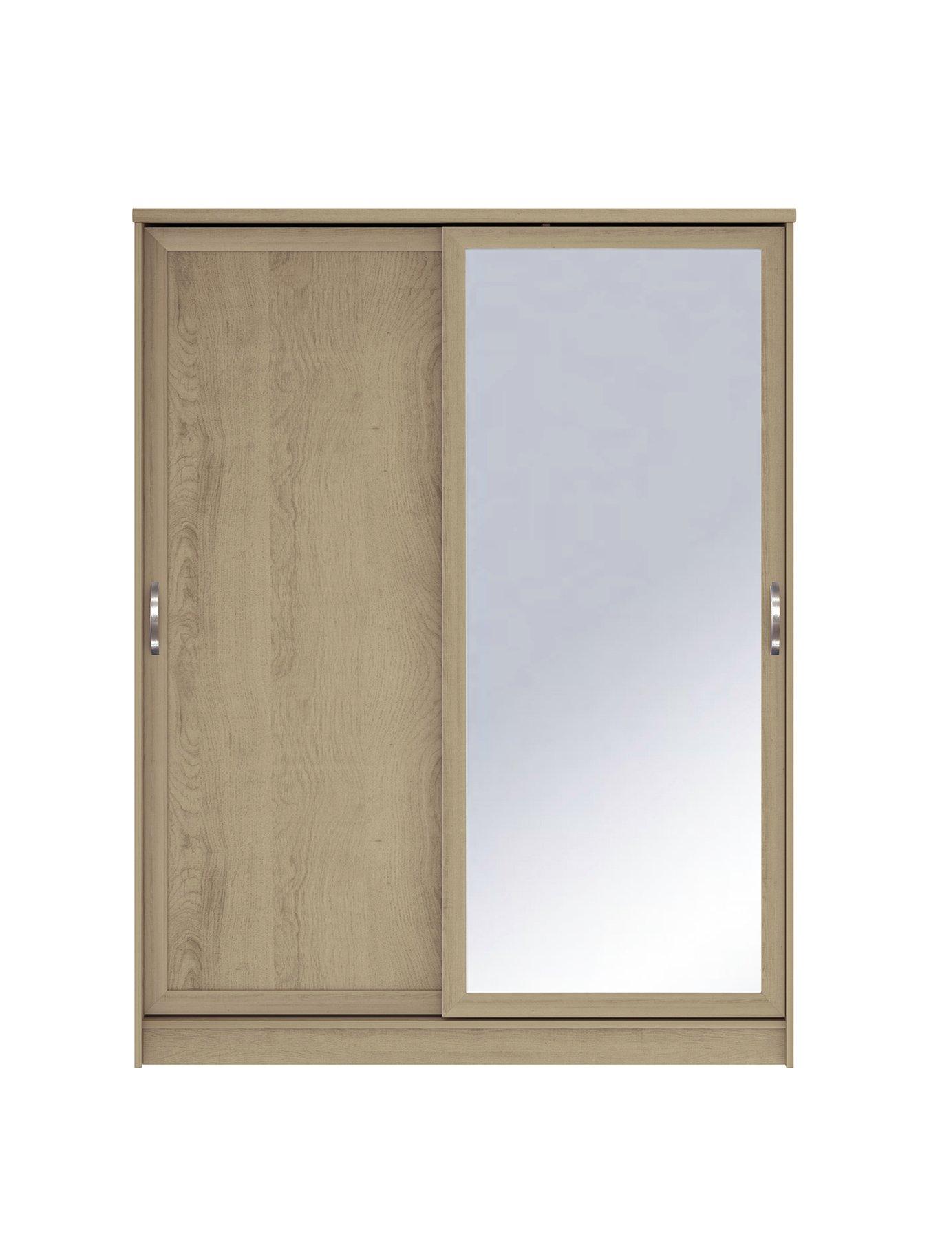 Very Home Camberley 2 Door Mirrored Sliding Wardrobe