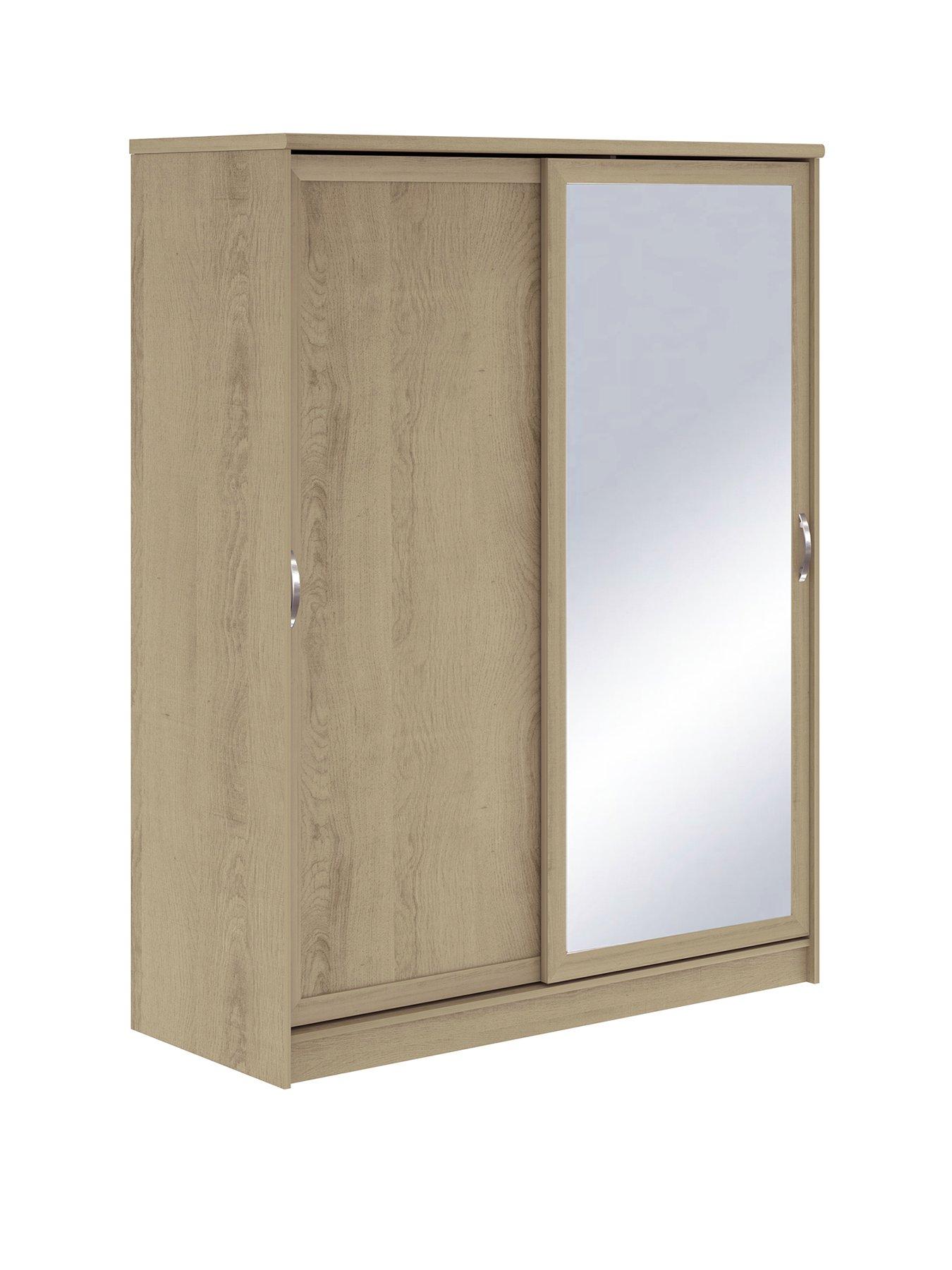 Very Home Camberley 2 Door Mirrored Sliding Wardrobe