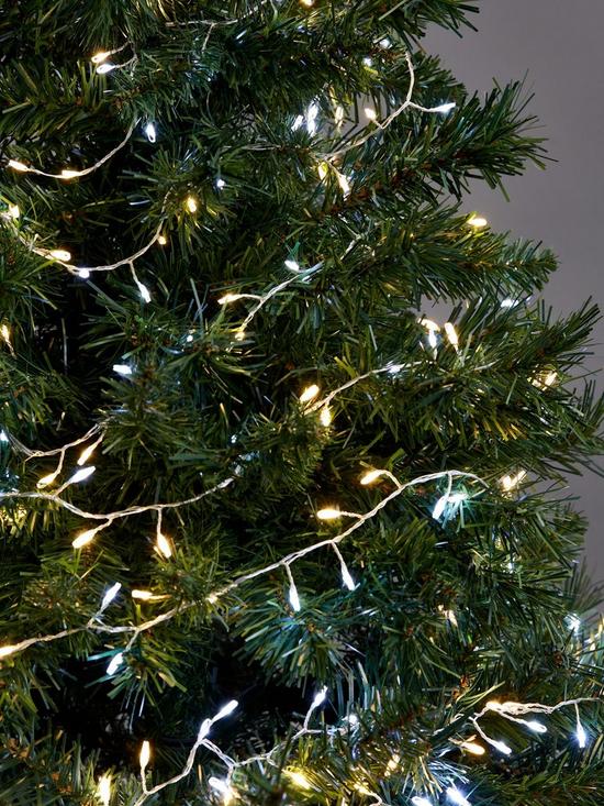 front image of festive-set-of-160-sparklebright-dewdrop-string-lights