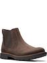  image of clarks-craftdale2hall-boots-brown-nubuck