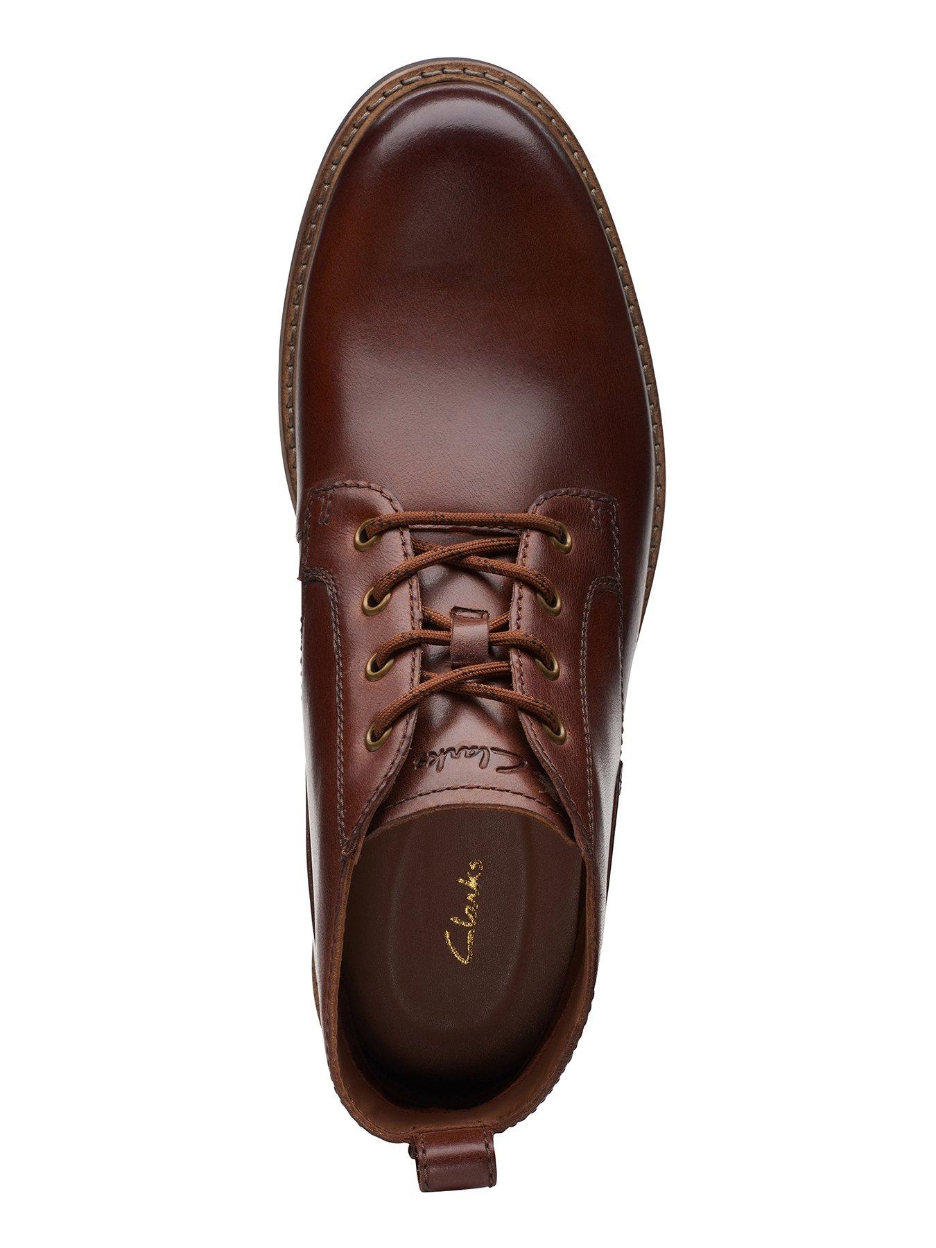  image of clarks-westcombe-mid-boots-brown