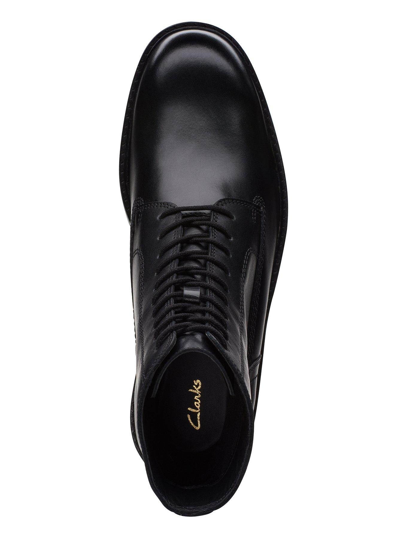  image of clarks-craftevan-hi-boots-black
