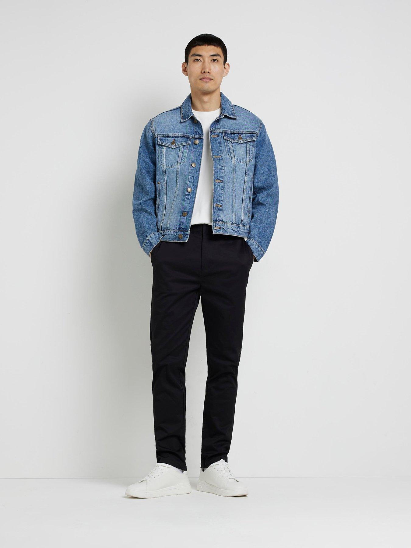  image of river-island-smart-chino-skinny