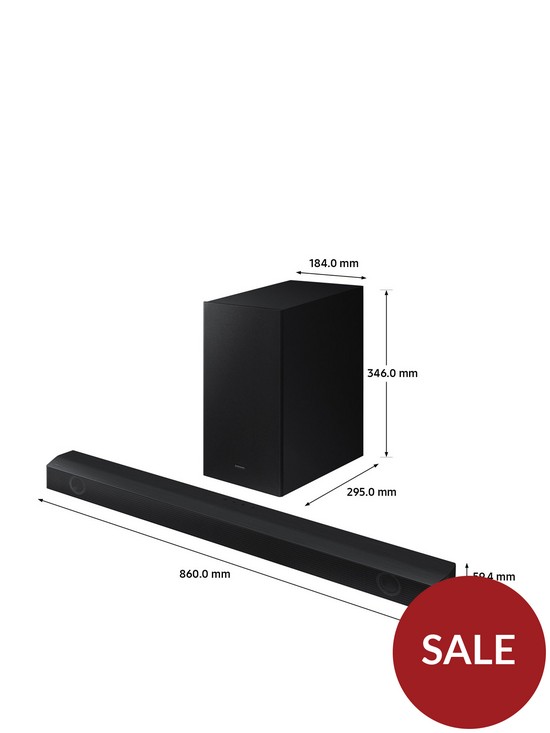 stillFront image of samsung-b530-21ch-360w-soundbar-with-wireless-subwoofer-and-game-mode