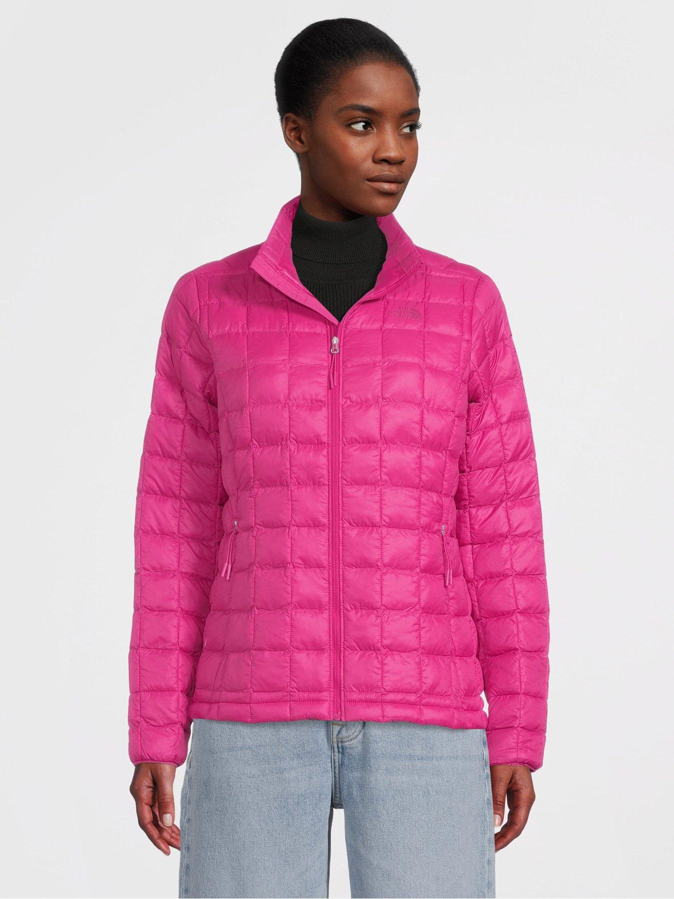 Womens quilted store north face jacket