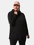  image of the-north-face-oversized-essential-hoodie-plus-black