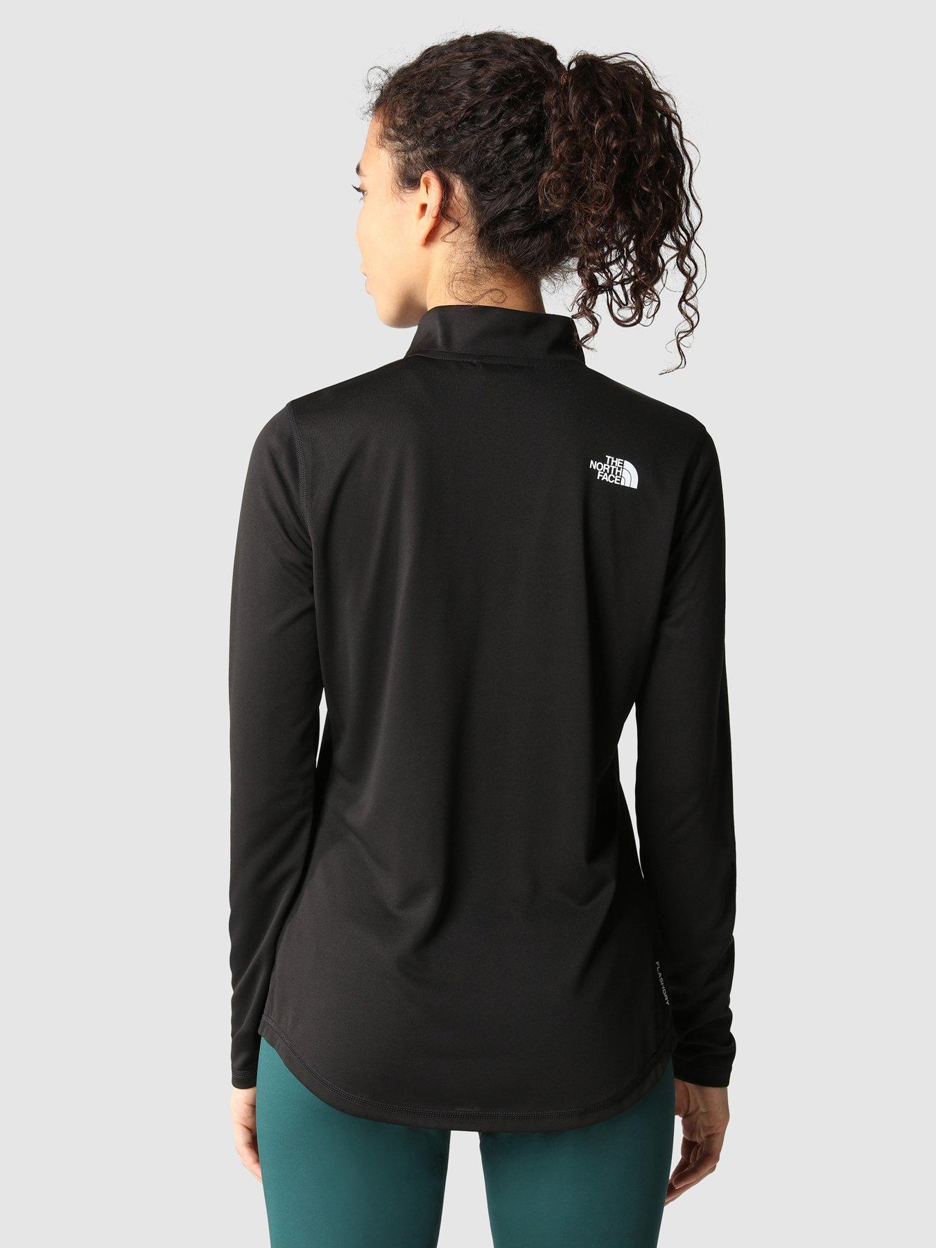 THE NORTH FACE Flex 1/4 Zip Black