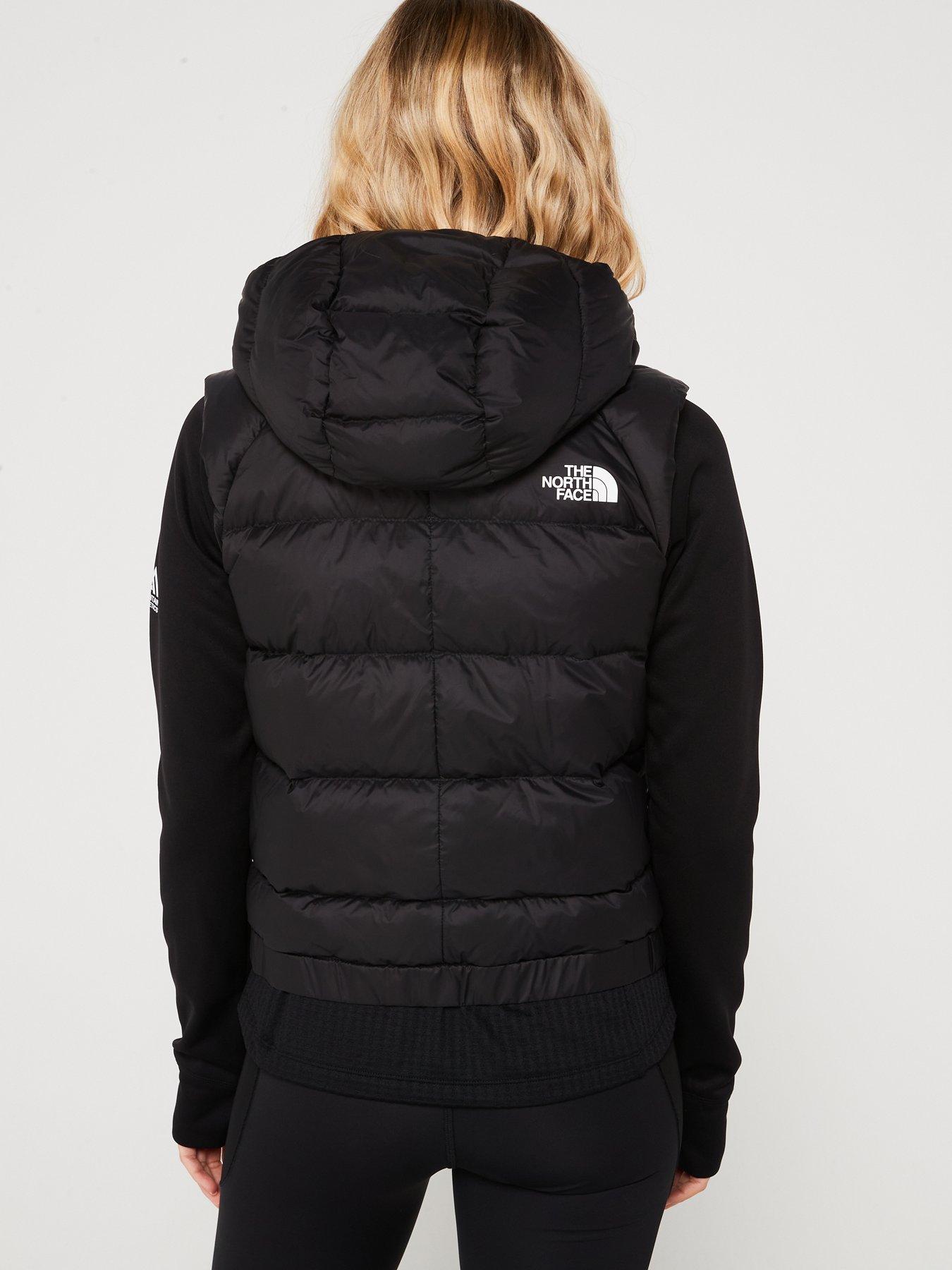 Black north outlet face gilet