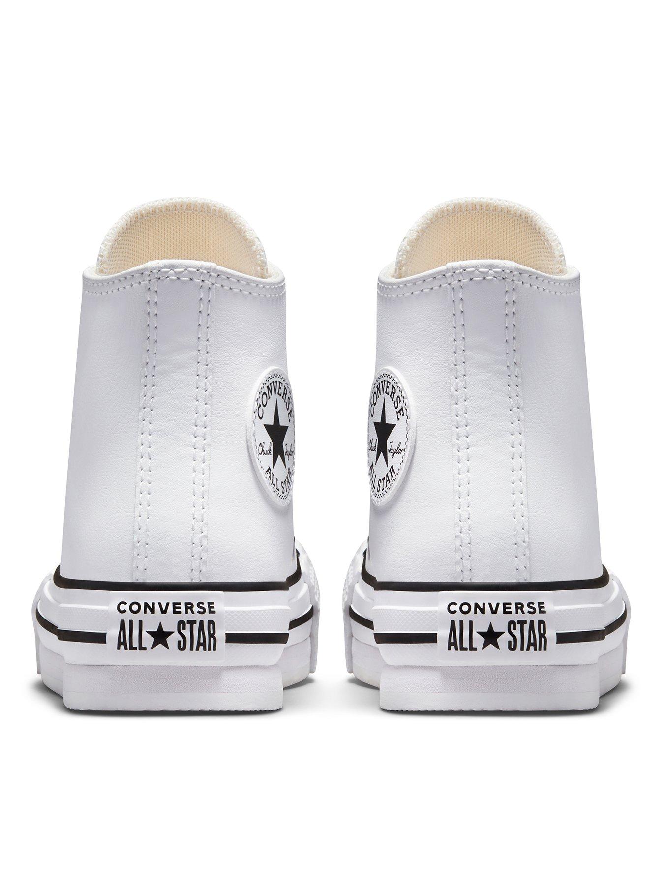 Little girls white converse hotsell