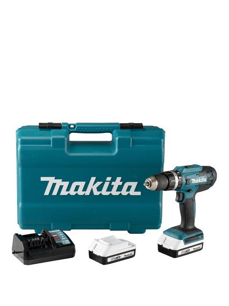 makita-18v-combi-drill-with-74-piece-acs-set-2-x-20ah-batteries