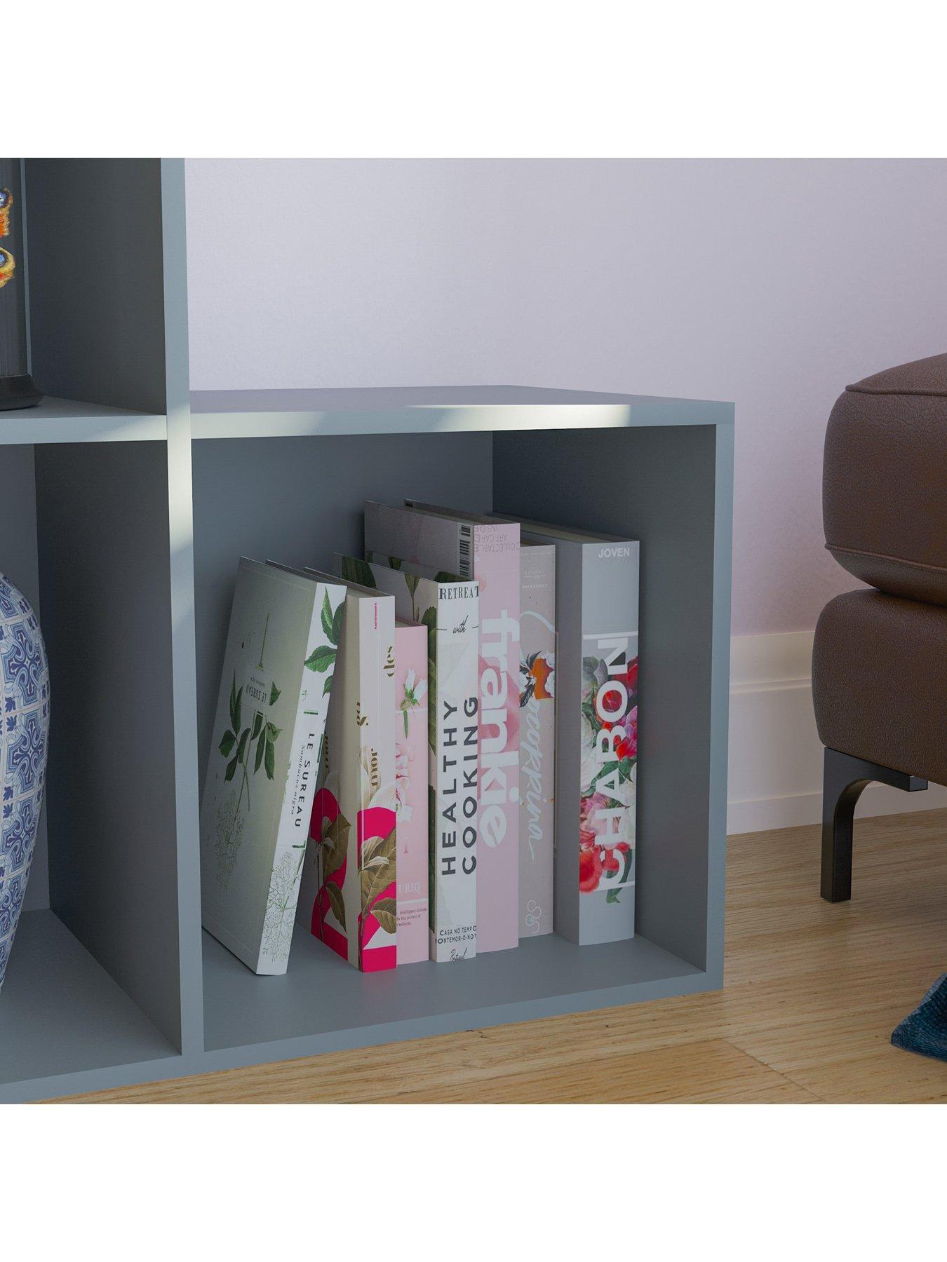  image of vida-designs-durham-10-cube-staircase-storage-unit-grey