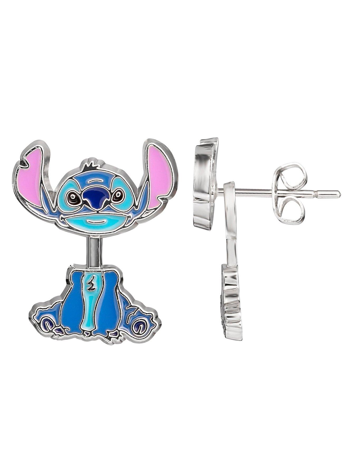 Disney Lilo and Stitch Costume Enamel Earrings