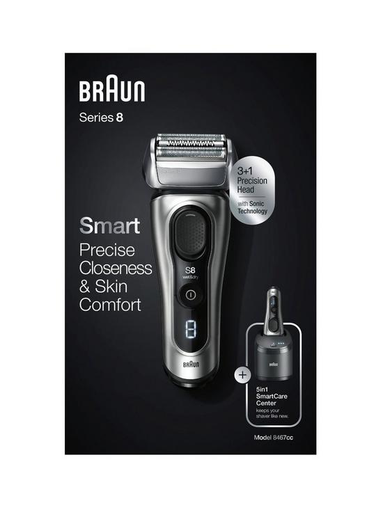 stillFront image of braun-series-8-8467cc-electric-shaver-for-men