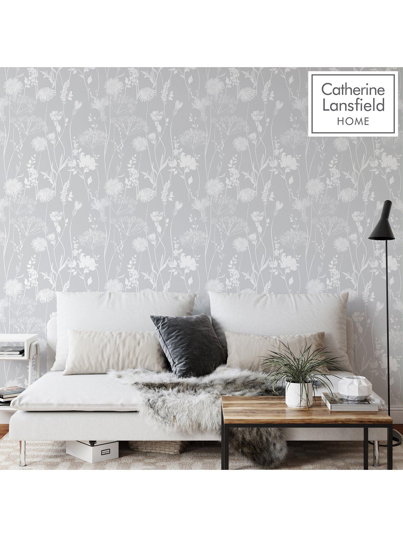 Catherine Lansfield Meadowsweet Wallpaper | littlewoods.com