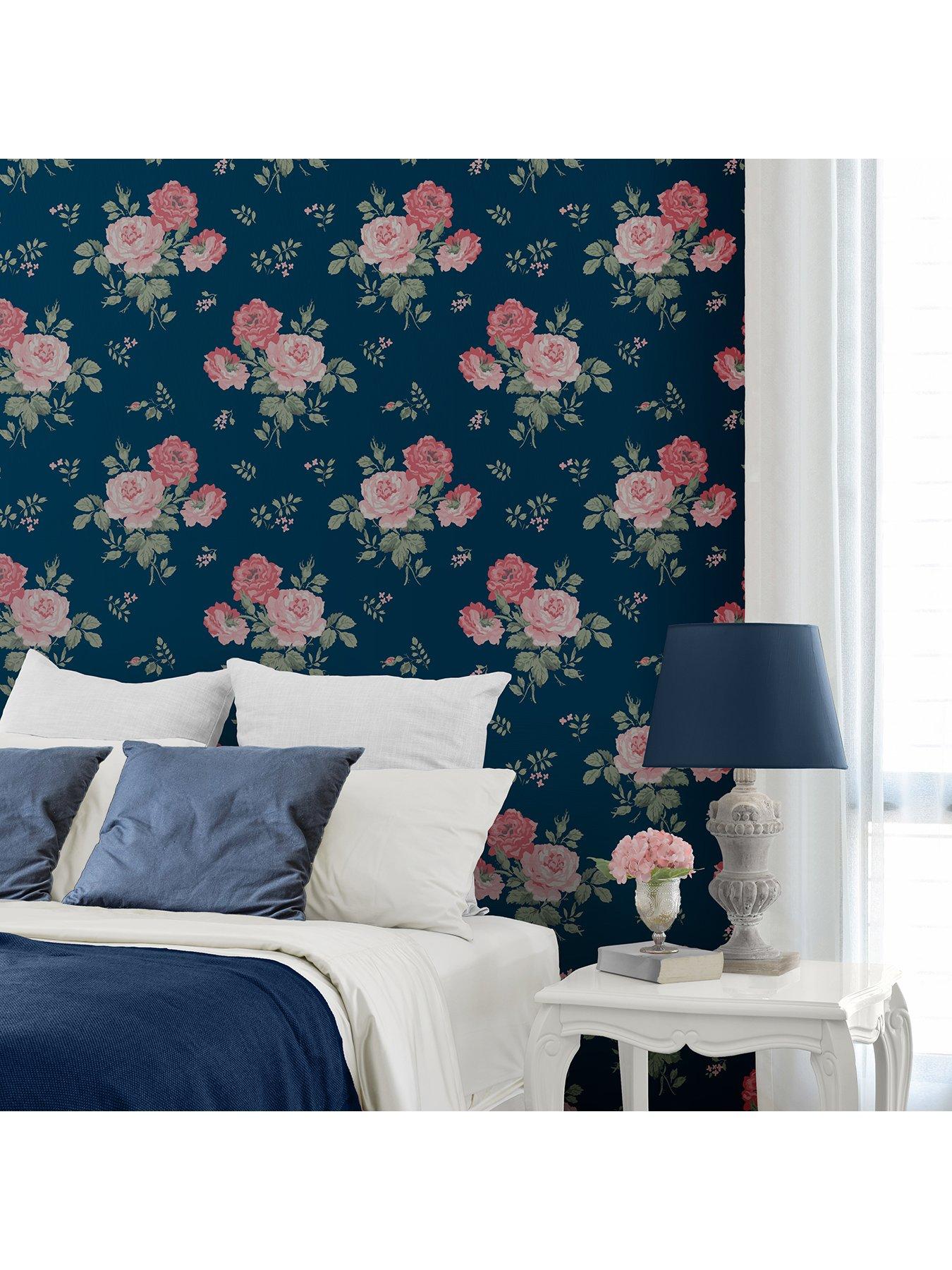  image of cath-kidston-cath-kidson-antique-rose-wallpaper