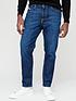  image of diesel-2005-d-fining-slim-tapered-mid-wash-jeans-blue