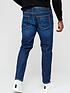  image of diesel-2005-d-fining-slim-tapered-mid-wash-jeans-blue