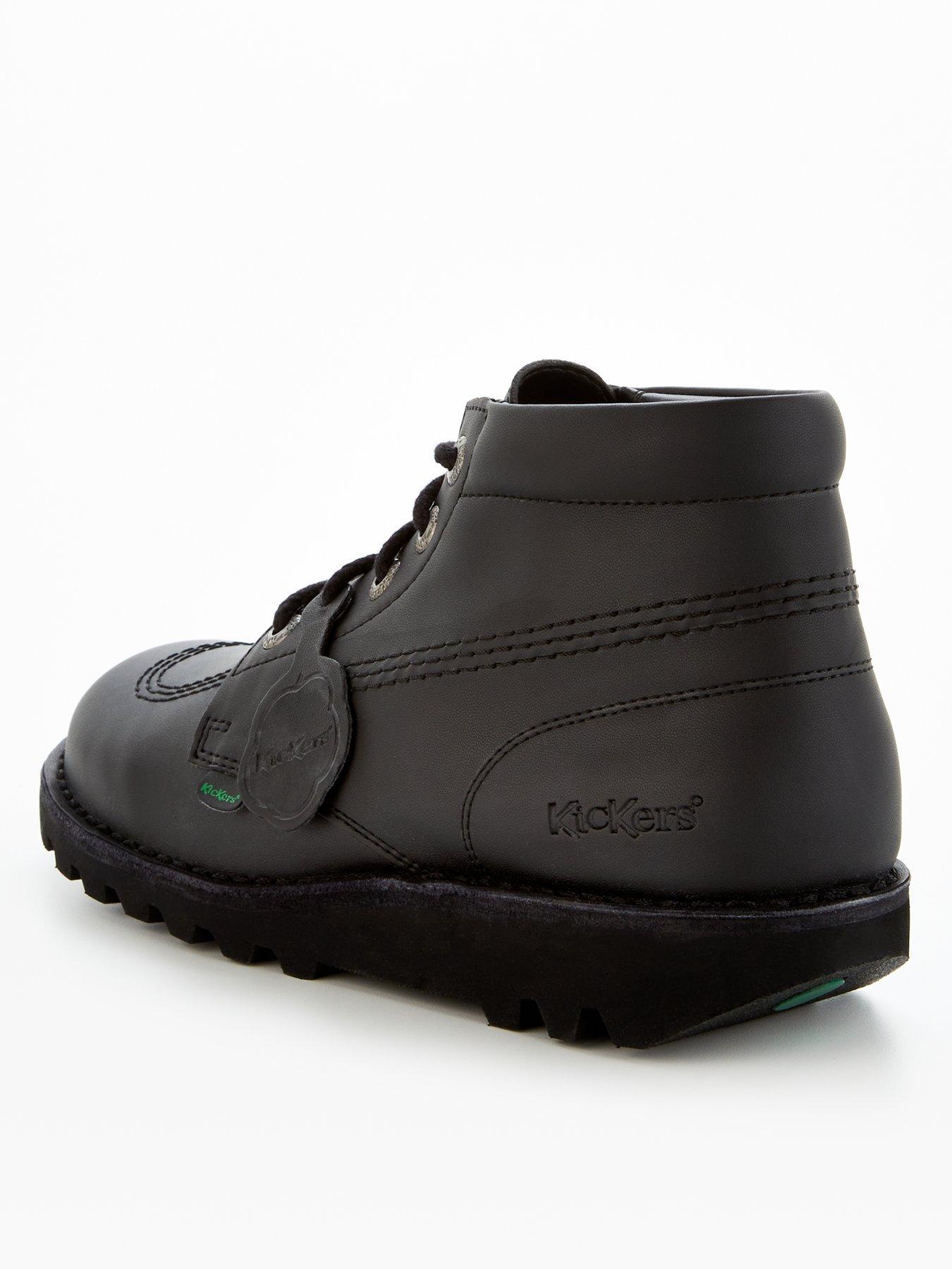 Image 2 of 6 of Kickers Kick Hi Vegan Boots&nbsp;- Black