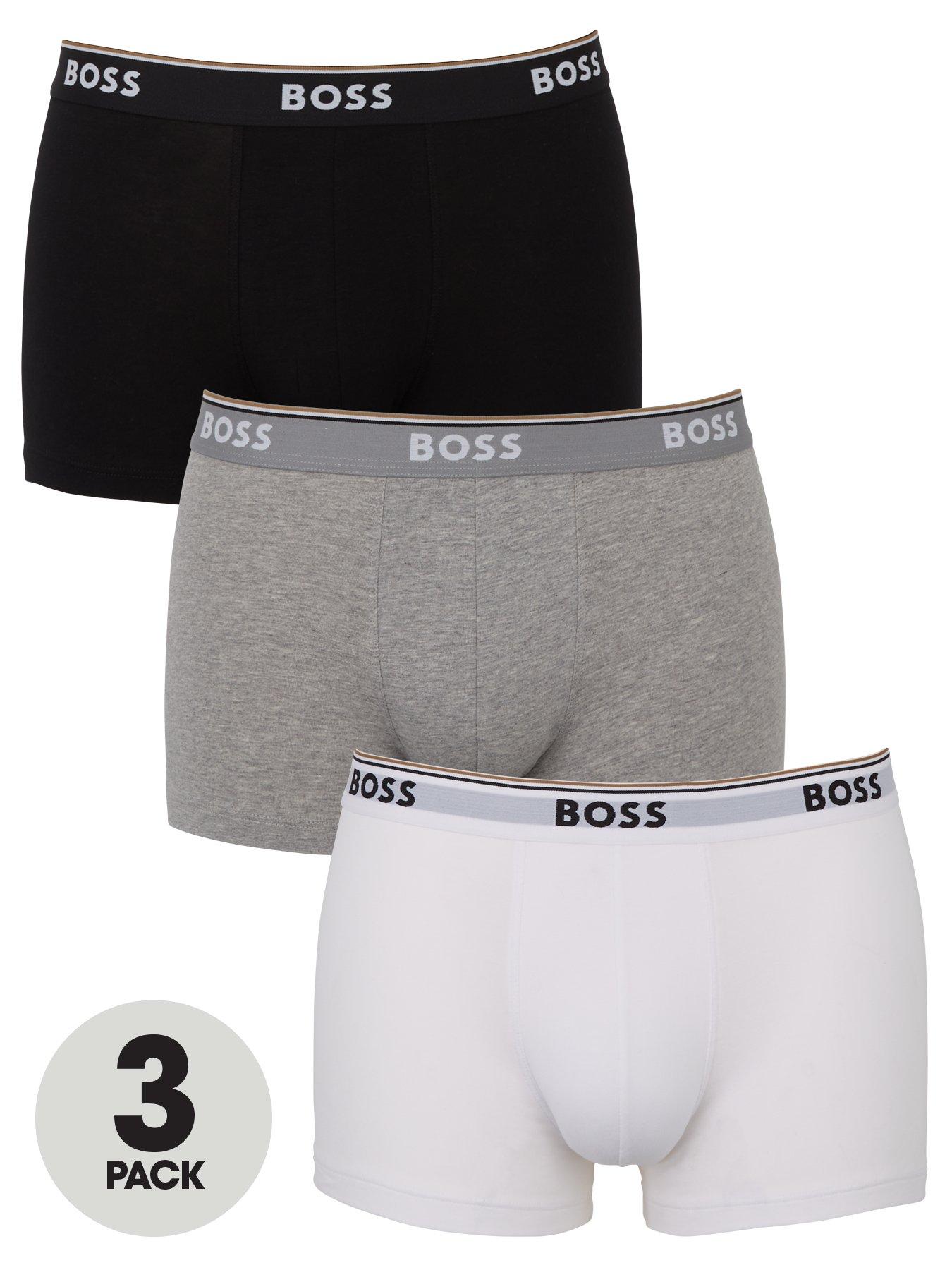 Image 1 of 4 of BOSS 3 Pack Power Trunks - Black/White/Grey