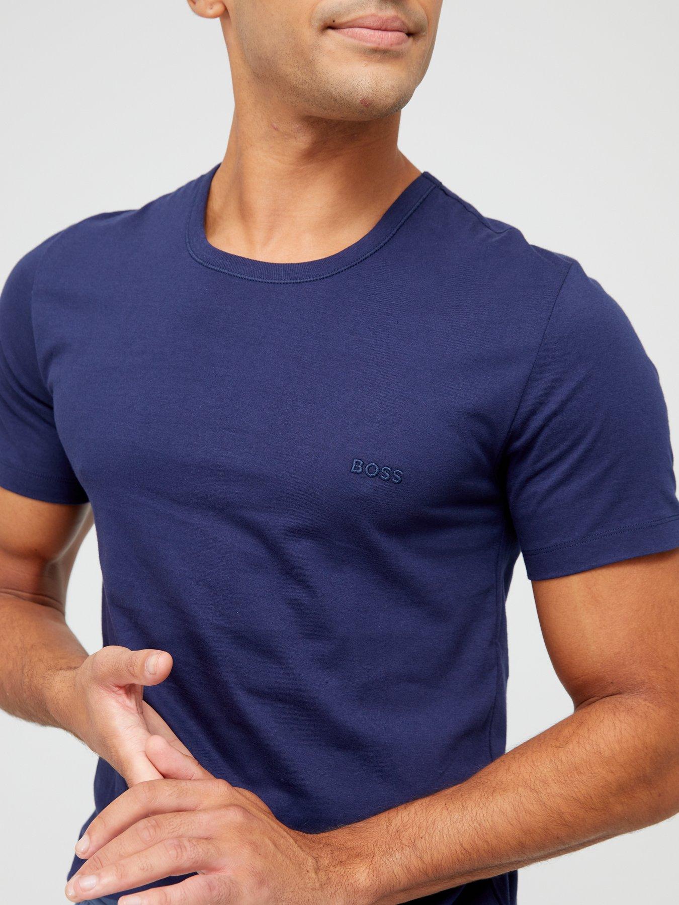 Image 5 of 6 of BOSS 3 Pack Classic Crew T-Shirt - Open Blue
