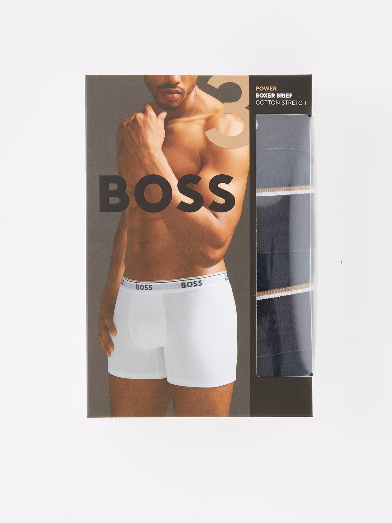 Image 3 of 3 of BOSS 3 Pack Power Boxer Briefs - Multi