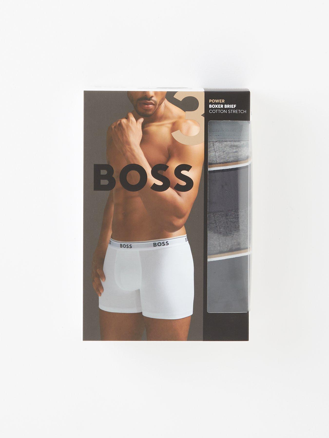 Image 3 of 3 of BOSS 3 Pack Power Boxer Briefs - Multi