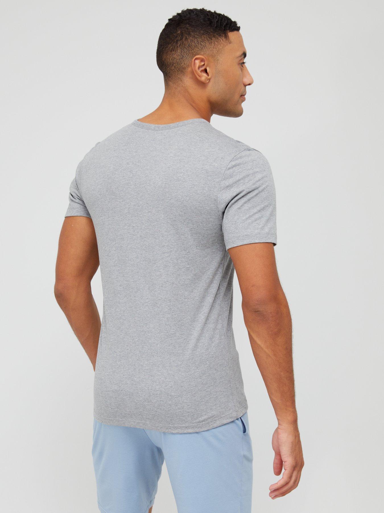 Image 3 of 6 of BOSS 3 Pack Classic Crew T-Shirt - Black/White/Grey