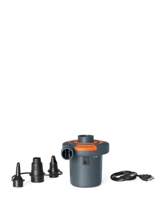 front image of bestway-48v-sidewinder-rechargeable-air-pump