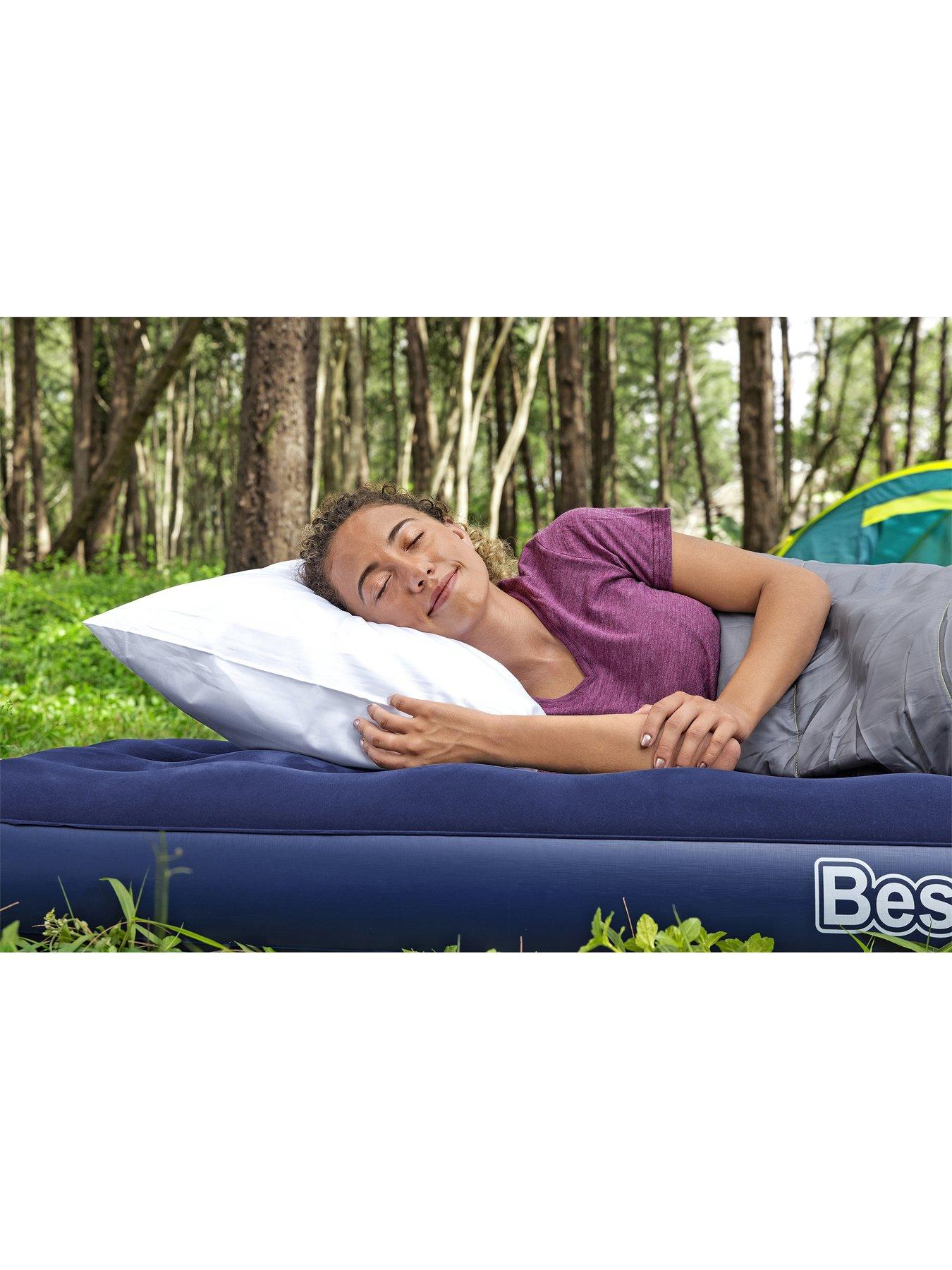  image of bestway-single-flocked-airbed