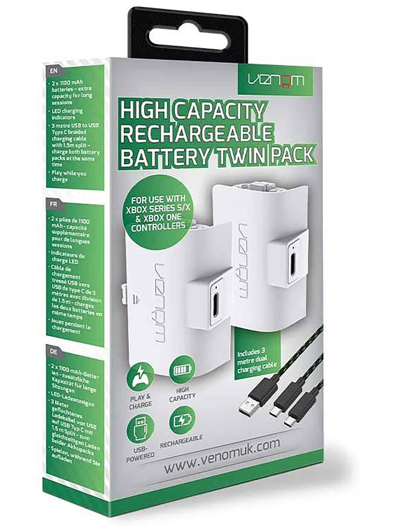 Image 6 of 7 of Venom High Capacity Rechargeable Battery Pack (White)