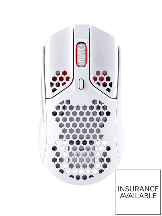 front image of hyperx-haste-wireless-mouse-white-amp-pink