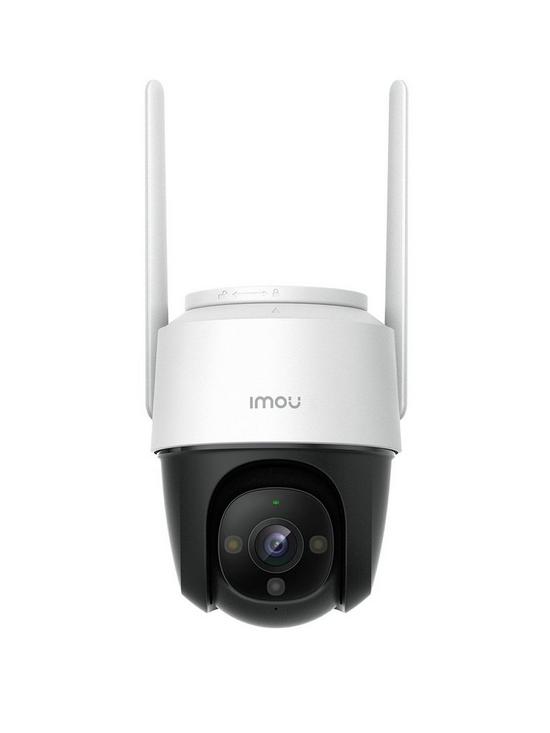 stillFront image of imou-outdoor-pantilt-camera-2k-full-colour-nightvision-spotlights-ai-human-detection-2-way-audio-110db-siren-local-hot-spot-connection-h265