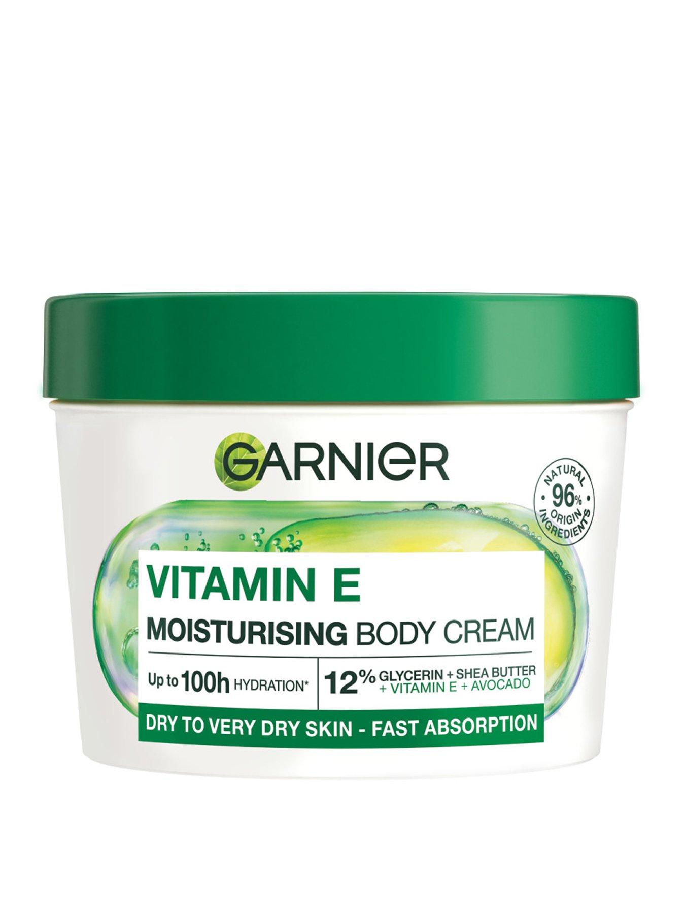 Image 1 of 5 of Garnier Vitamin E Moisturising Body Cream with Avocado