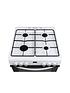  image of swan-sx158150w-freestanding-60cm-wide-twin-cavitynbspgas-cooker-white