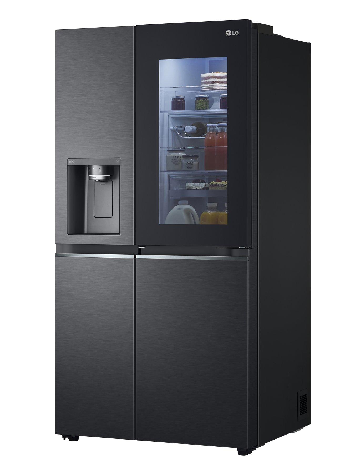 LG InstaView ThinQ GSXV90MCAE Wifi Connected American Style Fridge