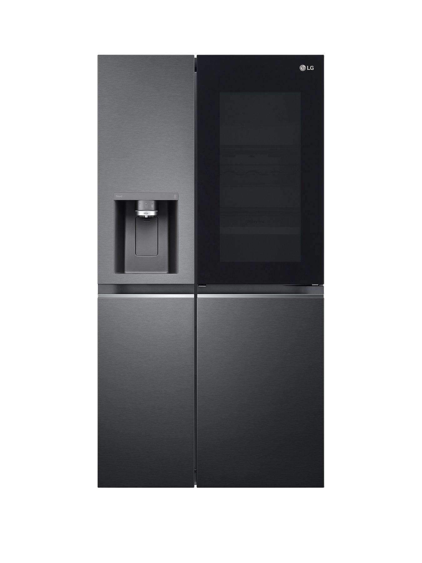 Lg instaview plumbed fridge outlet freezer