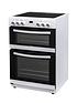  image of swan-sx158110w-freestanding-60cm-wide-twin-electric-cooker-white