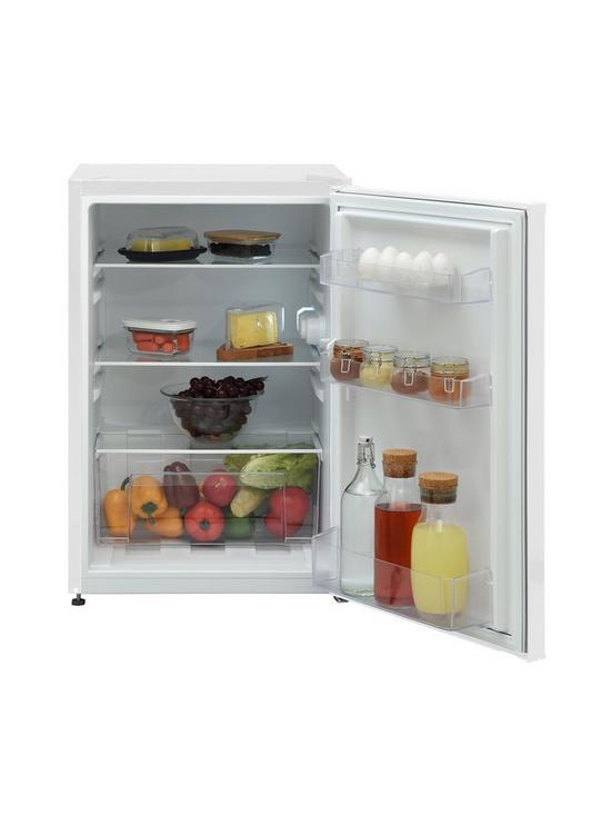 stillFront image of swan-sr15840w-54cm-wide-freestanding-under-counter-fridge--nbspwhite