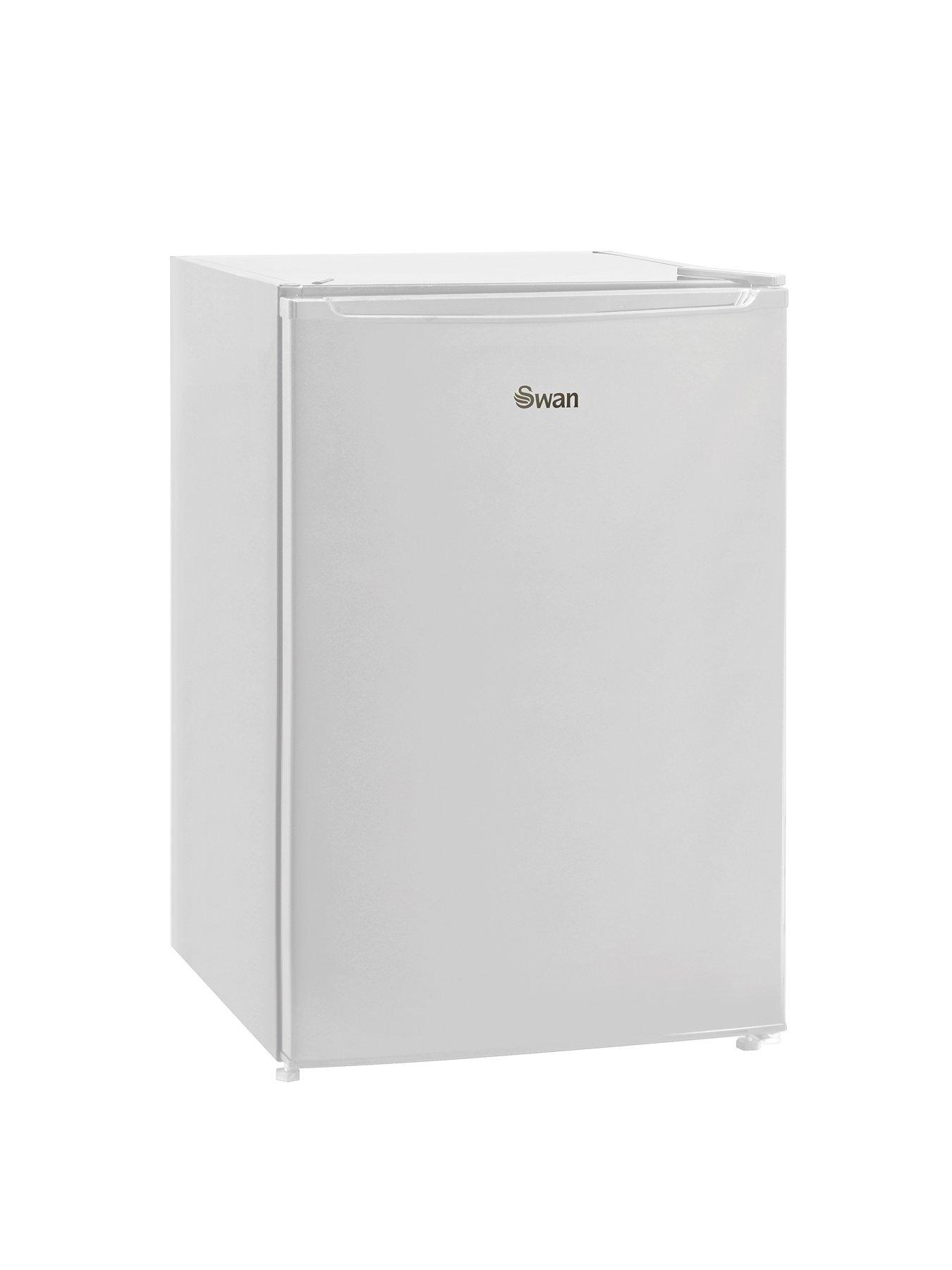  image of swan-sr15840w-54cm-wide-freestanding-under-counter-fridge--nbspwhite