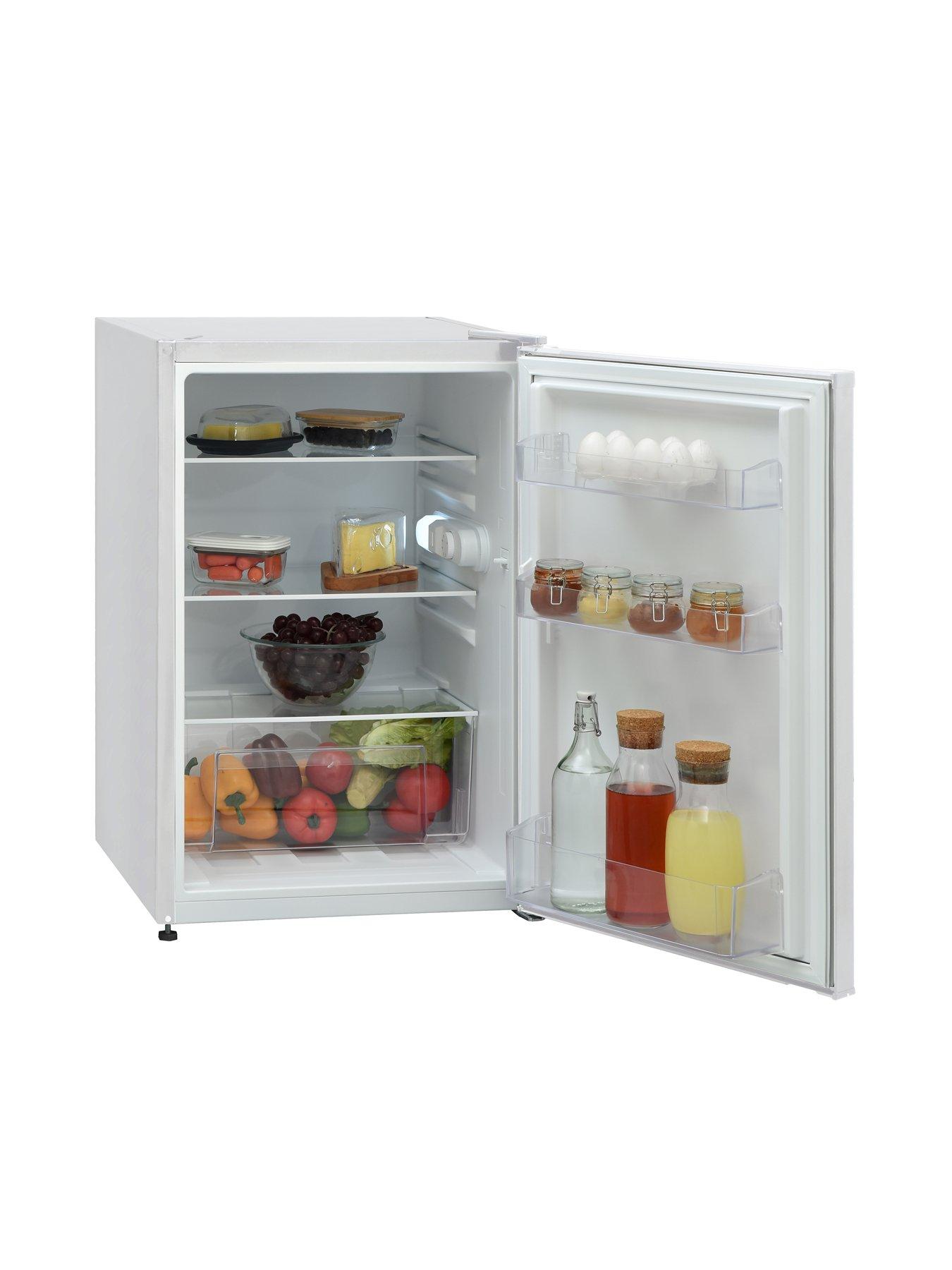  image of swan-sr15840w-54cm-wide-freestanding-under-counter-fridge--nbspwhite