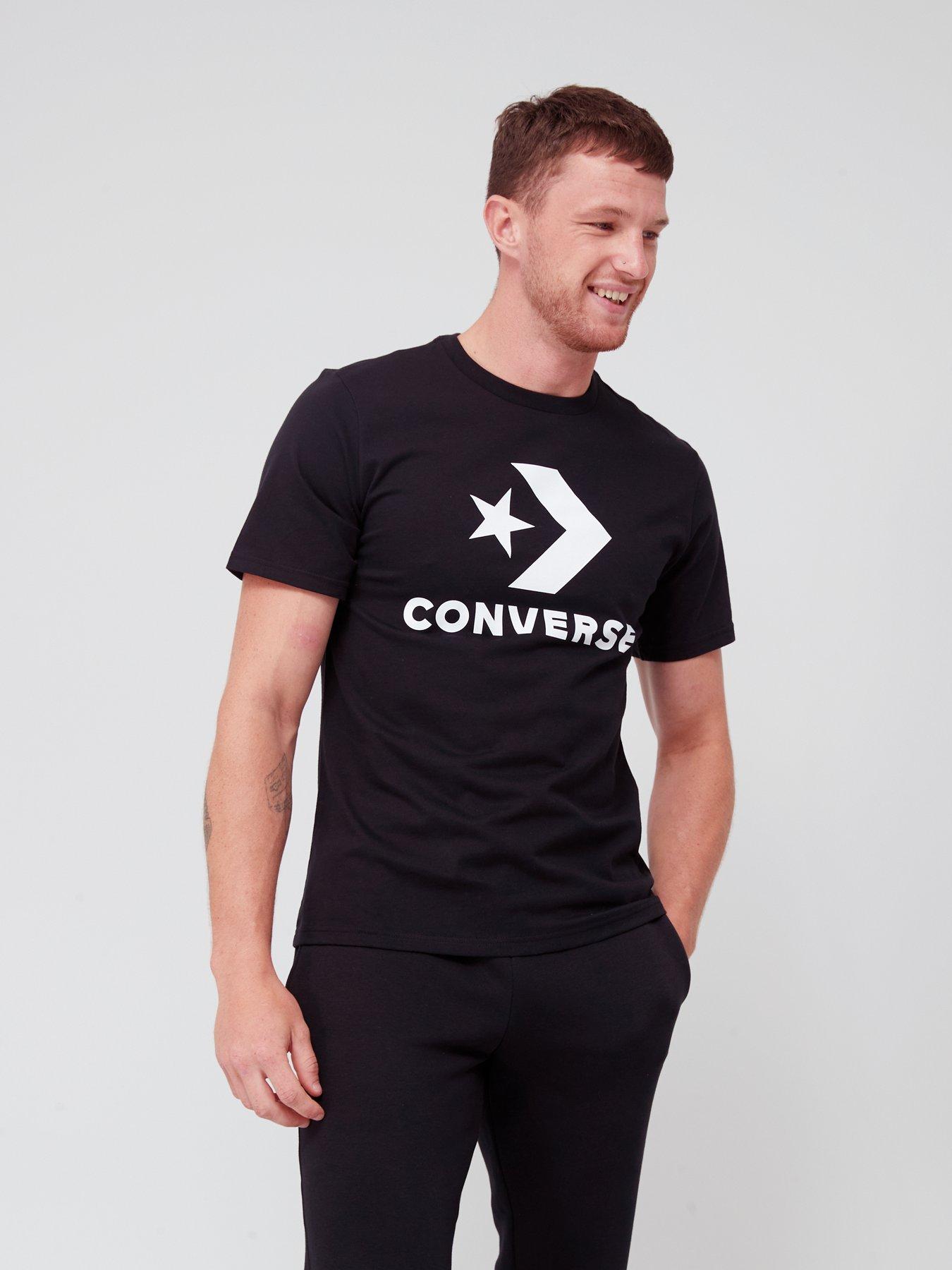 undefined Gender Free Star Chevron T-Shirt - Black